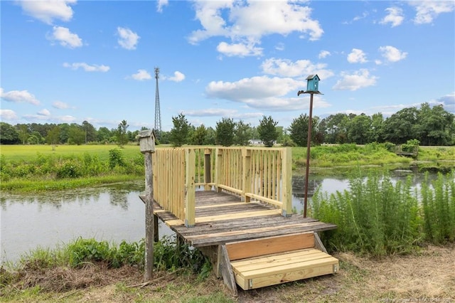 113 Atwood Ter, Stedman, NC 28391 - dock area with a water view