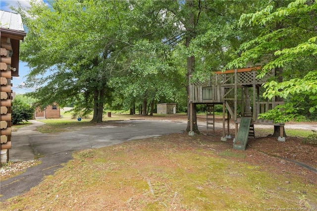 113 Atwood Ter, Stedman, NC 28391 - view of yard with driveway
