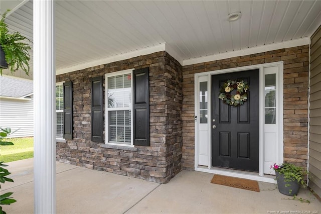 625 Fairfield Cir, Raeford, NC 28376 - view of exterior entry with covered porch