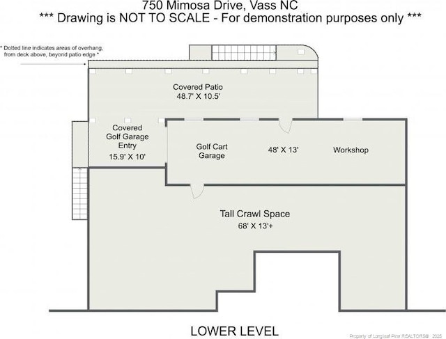 750 Mimosa Dr, Vass, NC 28394 - room layout