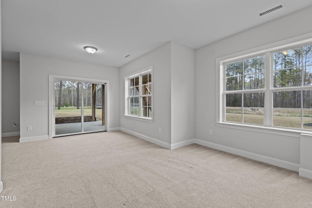 3020 Mavisbank Cir, Apex, NC 27502 - spare room with carpet flooring, healthy amount of natural light, and baseboards