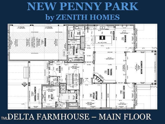 8012 Penny Rd, Raleigh, NC 27606 - home floor plan