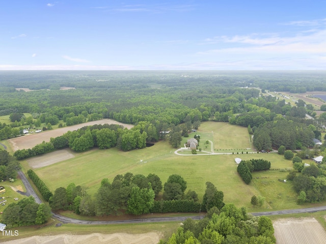 8042 N NC Highway 58, Castalia, NC 27816 - overview of rural landscape with a heavily wooded area