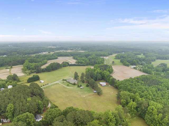 8042 N NC Highway 58, Castalia, NC 27816 - aerial view of property and surrounding area with rural landscape