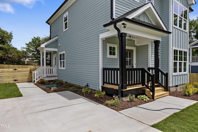2521 Newbold St, Raleigh, NC 27603 - view of property exterior featuring board and batten siding