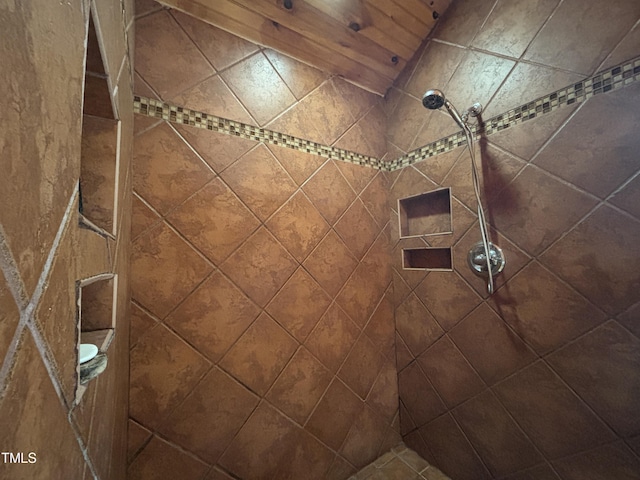 603 Hugo St, Durham, NC 27704 - full bathroom with a tile shower