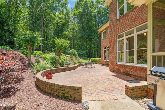 1317 Woodgate Manor Ct, Raleigh, NC 27614 - view of patio / terrace with grilling area