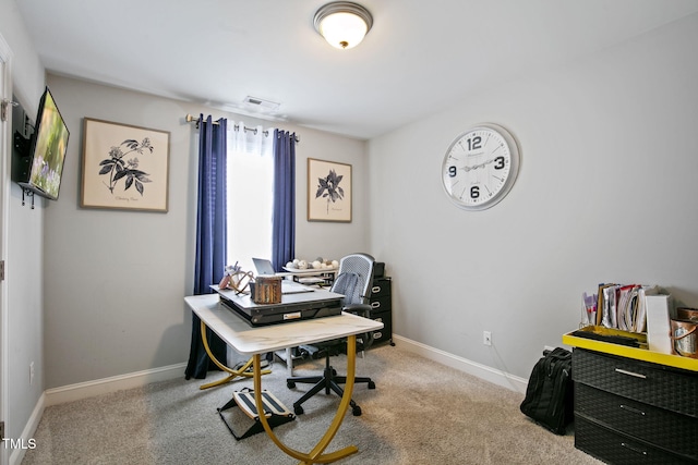 3501 Cranberry Ridge Dr SW, Wilson, NC 27893 - carpeted office space featuring baseboards