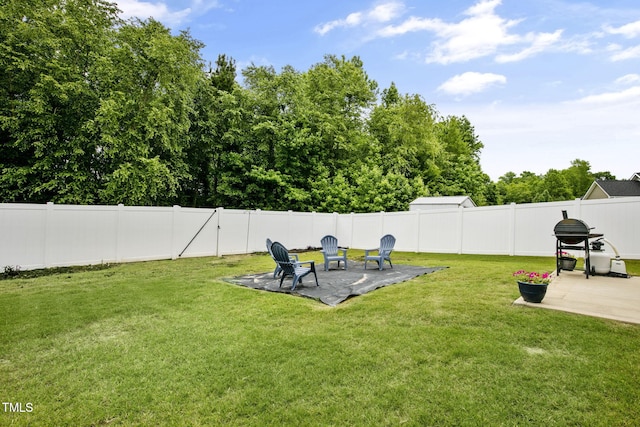 3501 Cranberry Ridge Dr SW, Wilson, NC 27893 - view of yard with a patio