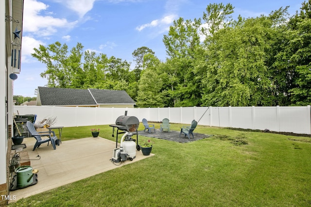 3501 Cranberry Ridge Dr SW, Wilson, NC 27893 - view of yard featuring a patio