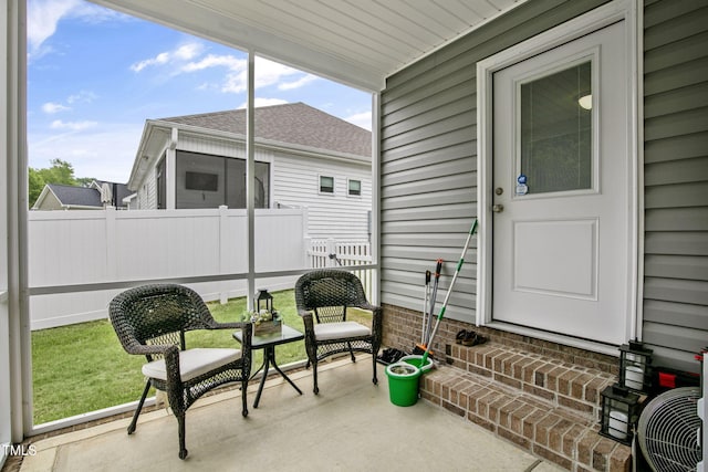 3501 Cranberry Ridge Dr SW, Wilson, NC 27893 - sunroom with entry steps