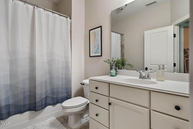 201 Margaret Mann Way, Pittsboro, NC 27312 - full bathroom featuring toilet, vanity, and shower / bath combo with shower curtain
