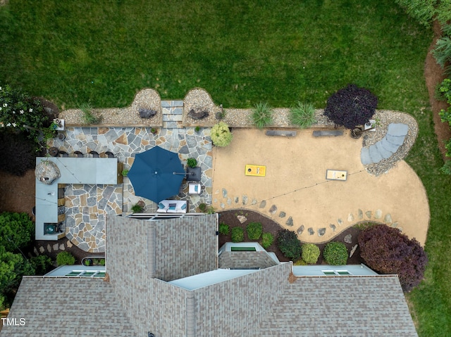 201 Margaret Mann Way, Pittsboro, NC 27312 - bird's eye view