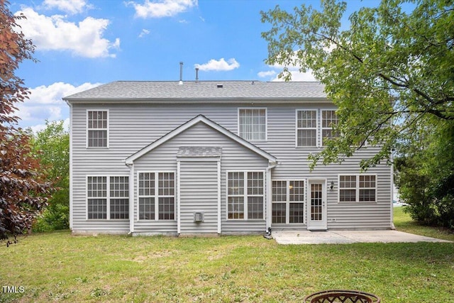 402 Halls Mill Dr, Cary, NC 27519 - back of property featuring a patio area and a yard