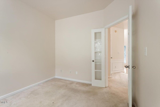 402 Halls Mill Dr, Cary, NC 27519 - carpeted spare room featuring baseboards