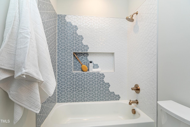 5406 Garrett Rd, Durham, NC 27707 - full bath with  shower combination and toilet