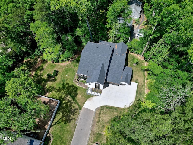 5406 Garrett Rd, Durham, NC 27707 - aerial view of property and surrounding area