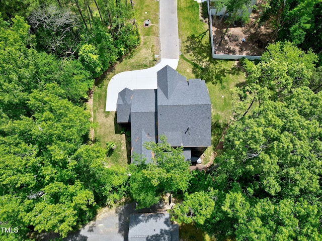 5406 Garrett Rd, Durham, NC 27707 - aerial view of property and surrounding area