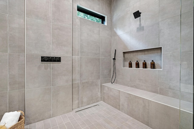 5406 Garrett Rd, Durham, NC 27707 - full bath with tiled shower