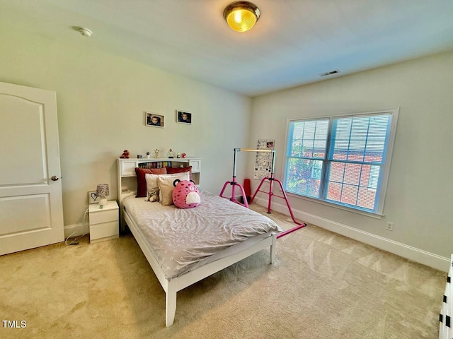 9409 Collingdale Way, Raleigh, NC 27617 - bedroom with light carpet and baseboards