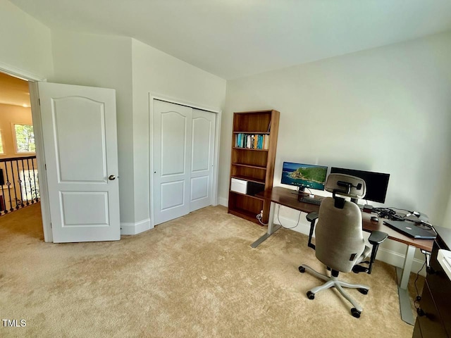9409 Collingdale Way, Raleigh, NC 27617 - carpeted home office with baseboards