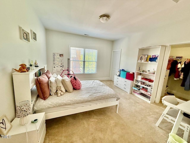 9409 Collingdale Way, Raleigh, NC 27617 - bedroom with light carpet