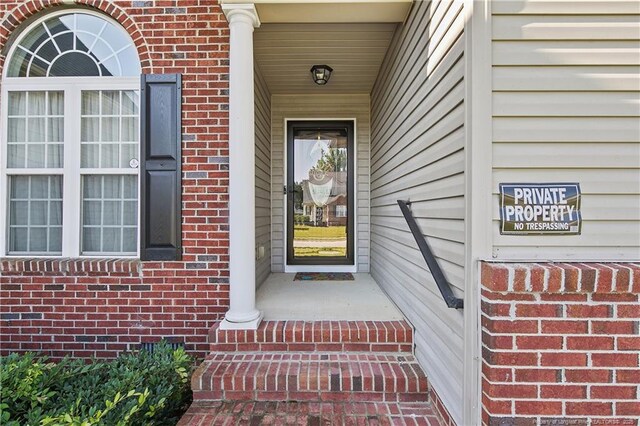3811 Briargate Ln, Fayetteville, NC 28314 - entrance to property featuring brick siding