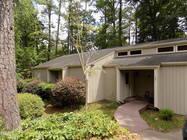 101 Solway Ct, Cary, NC 27511 - view of side of property with roof with shingles