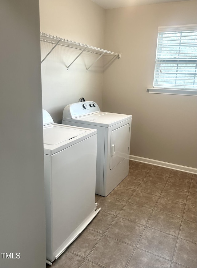 1116 Powder, Fuquay Varina, NC 27526 - washroom with washing machine and dryer and tile patterned floors