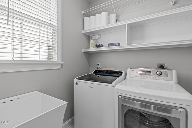 321 Commons Walk Cir, Cary, NC 27519 - laundry room featuring washer and clothes dryer