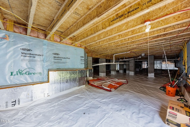 232 Duncan Creek Rd, Lillington, NC 27546 - basement with crawl space