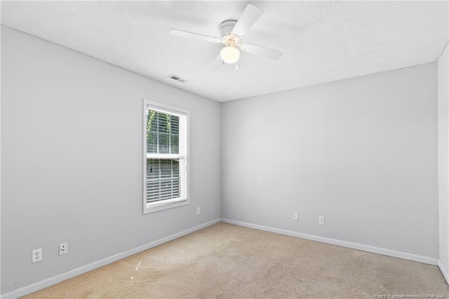 1517 Seabiscuit Dr, Parkton, NC 28371 - carpeted spare room with baseboards and a ceiling fan