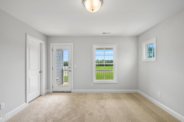 219 Broomgrove Way, Wake Forest, NC 27587 - carpeted empty room with plenty of natural light and baseboards