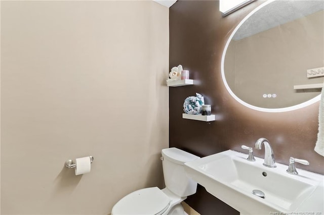 1266 Exeter Ln, Fayetteville, NC 28314 - bathroom with toilet and a sink