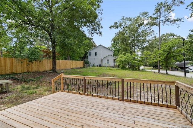 1266 Exeter Ln, Fayetteville, NC 28314 - view of deck