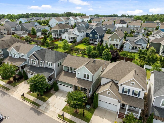78 Salt Cedar Ln, Chapel Hill, NC 27516 - aerial view of residential area