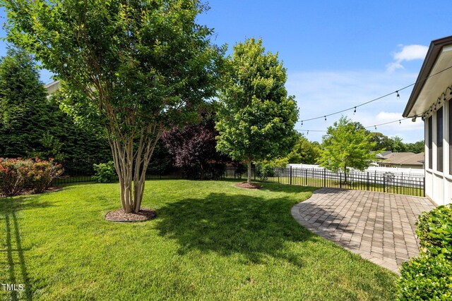 78 Salt Cedar Ln, Chapel Hill, NC 27516 - view of yard with a patio area