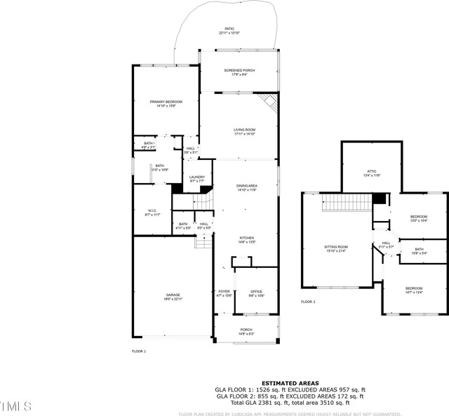 78 Salt Cedar Ln, Chapel Hill, NC 27516 - home floor plan