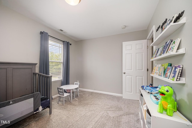 1211 Whispering Oak Ln, Durham, NC 27704 - carpeted bedroom with baseboards
