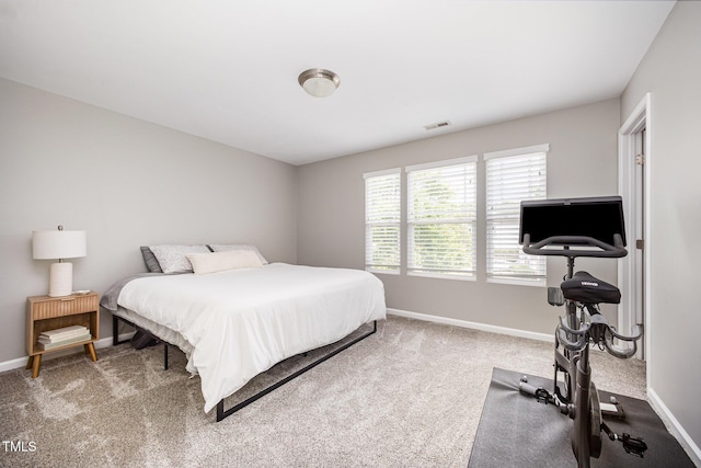 1211 Whispering Oak Ln, Durham, NC 27704 - carpeted bedroom featuring baseboards
