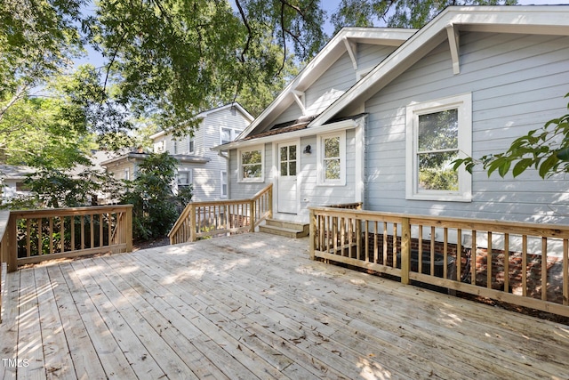 409 N Hyde Park Ave, Durham, NC 27703 - view of wooden terrace