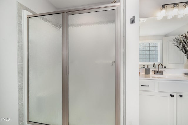 108 Pointe Dr, La Grange, NC 28551 - full bath with vanity and a shower stall