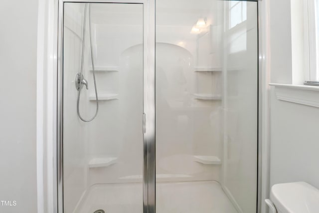 1021 Benay Rd, Morrisville, NC 27560 - bathroom with a stall shower and toilet