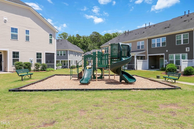 1021 Benay Rd, Morrisville, NC 27560 - communal playground featuring a yard