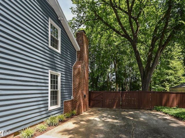 1215 Brookgreen Dr, Cary, NC 27511 - view of patio with a gate