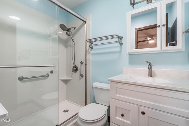 6516 Hearthstone Dr Unit 6516, Raleigh, NC 27615 - full bath featuring toilet, a stall shower, and vanity