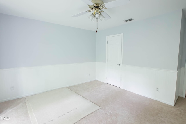 115 Abingdon Ct Unit 2B, Cary, NC 27513 - carpeted spare room with a ceiling fan
