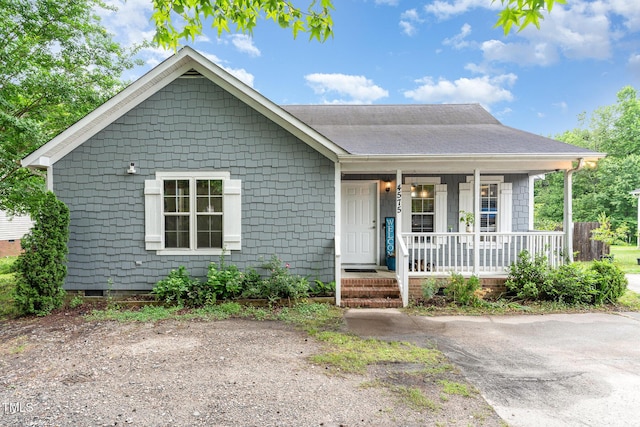 4575 Wendell Blvd, Wendell, NC 27591 - view of front of property featuring a porch