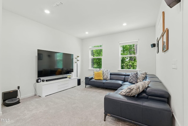 187 Harpers Landing Rd, Garner, NC 27529 - carpeted living room with recessed lighting