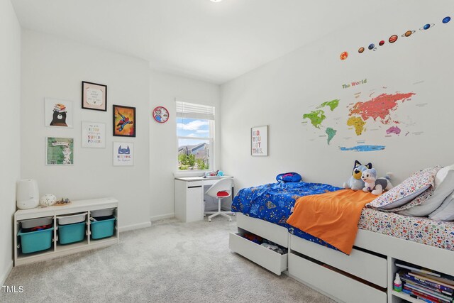 187 Harpers Landing Rd, Garner, NC 27529 - carpeted bedroom featuring baseboards